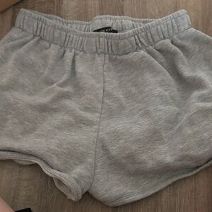 Forever 21 Heather Gray Athletic Shorts